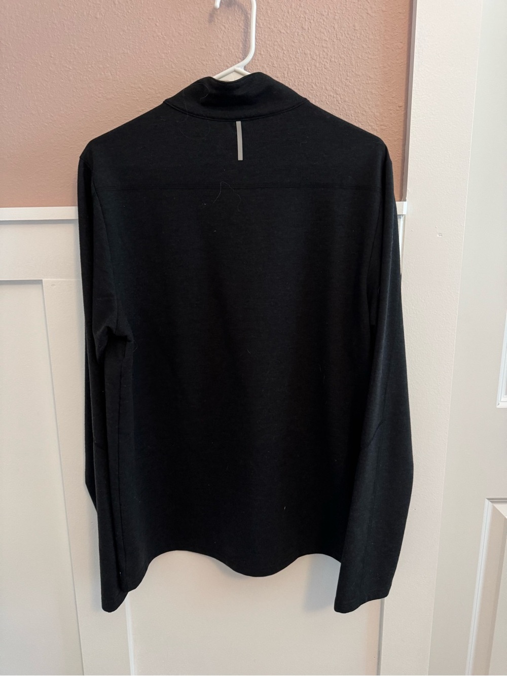 Reebok Speedwick grey Quarter Zip Lightweight Activewear Pullover - Picture 5 of 5